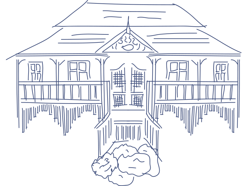 sketch of heritage house