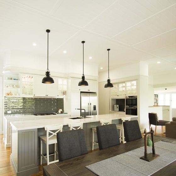 amazing builds Kitchen with grey black and white shades