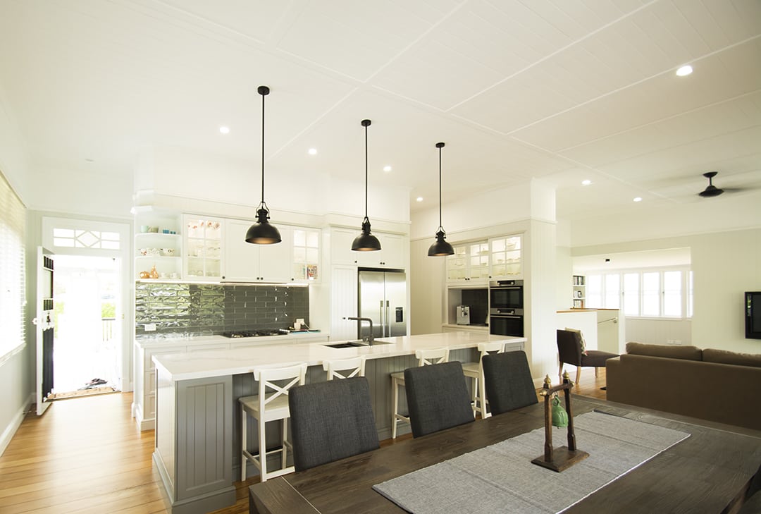 amazing builds Kitchen with grey black and white shades