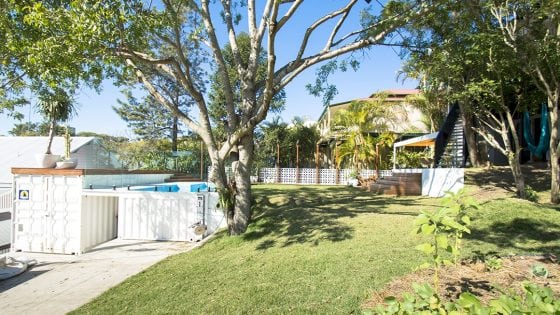 amazing builds multi level yard of brisbane home