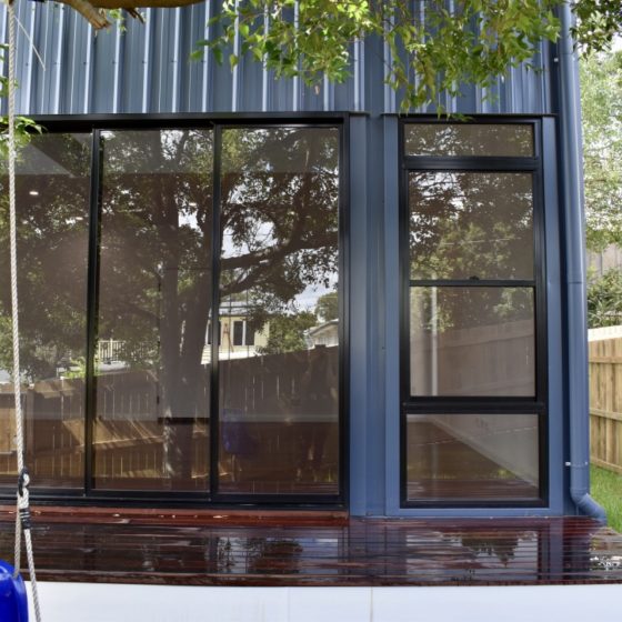 amazing builds granny flat deck windows